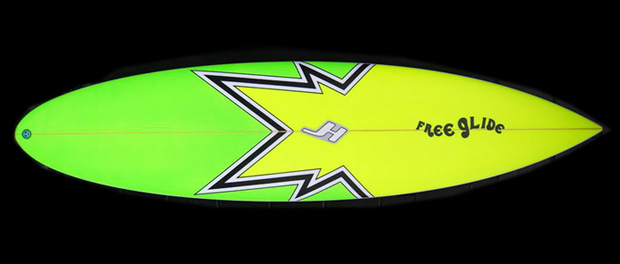 FCS 3D Red Tip Fin – FREEGLIDE Surfboards